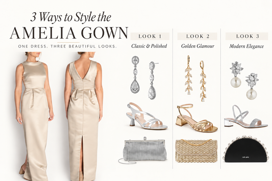 Styling a Champagne Dress for Mother of the Groom