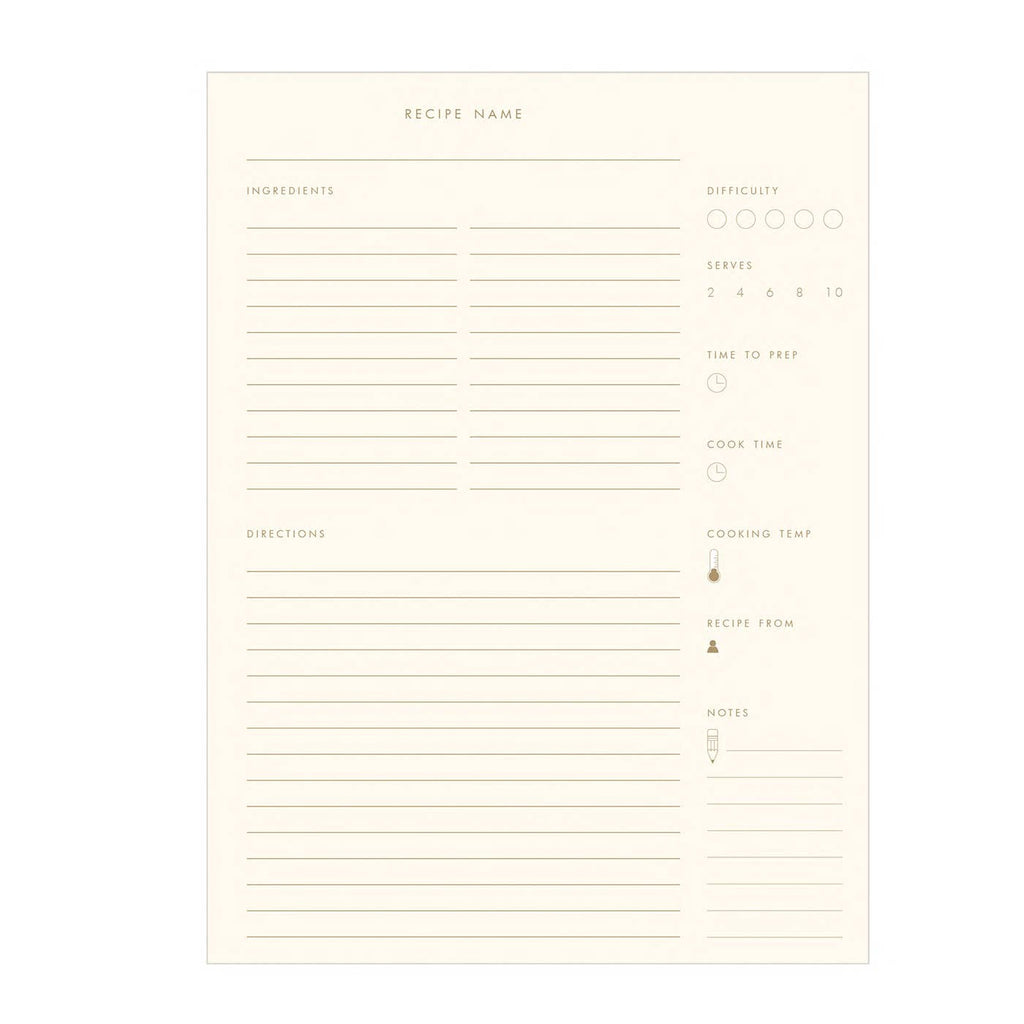Our First Recipe Book