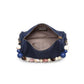 Navy Straw Bag