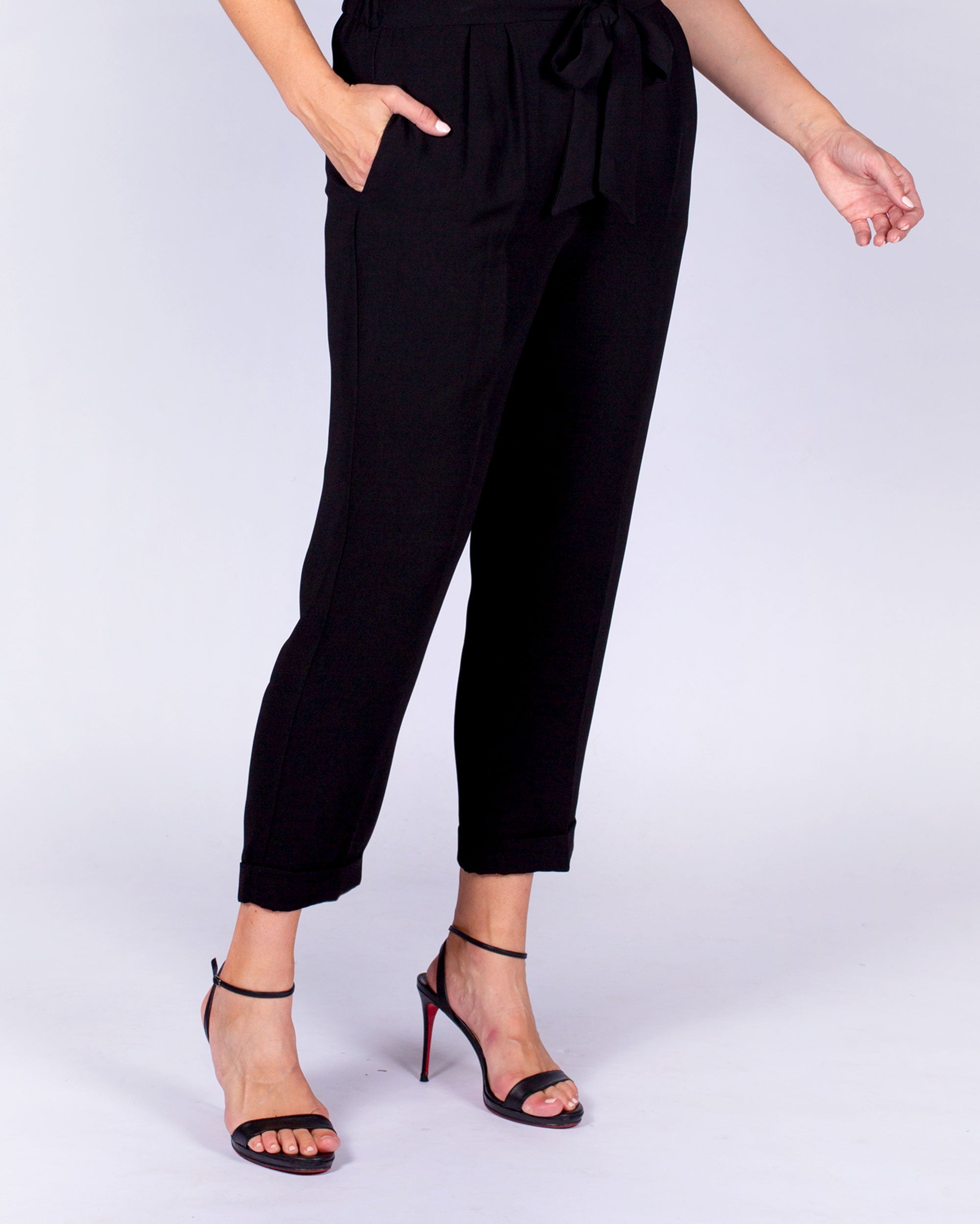 The Drew Pants in Crepe