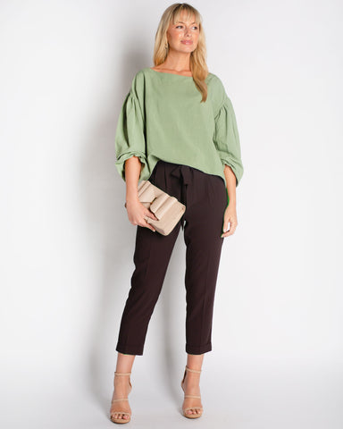 The Drew Pants in Crepe